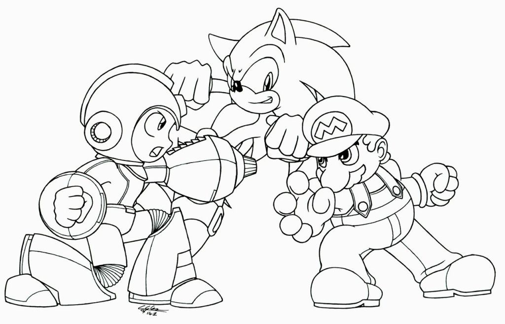 Mega Man Coloring Pages | Coloring Pages