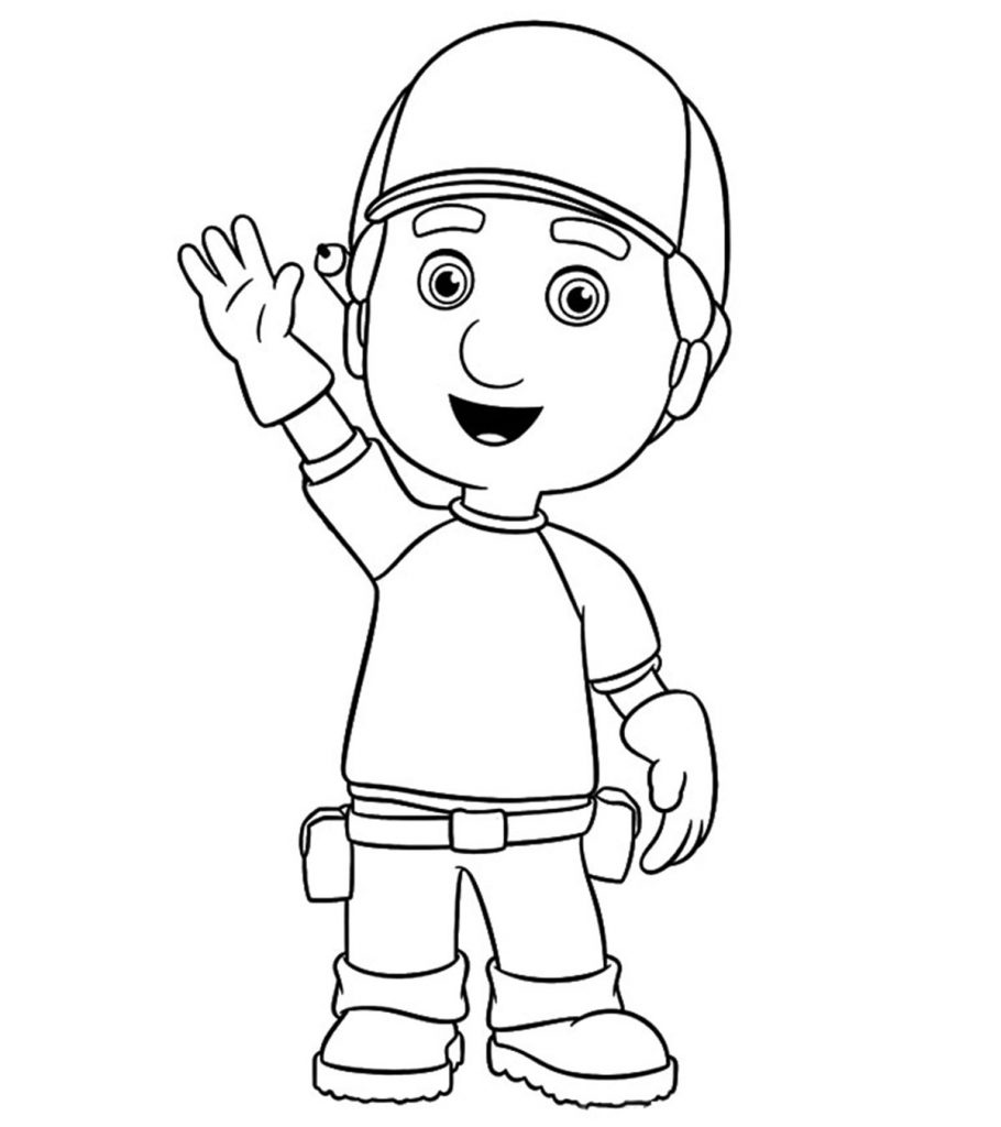 Top 25 Free Printable Handy Manny Coloring Pages Online