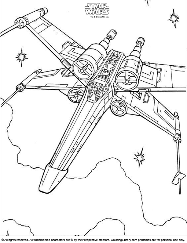 Star Wars coloring page | Star wars coloring sheet, Star wars ...