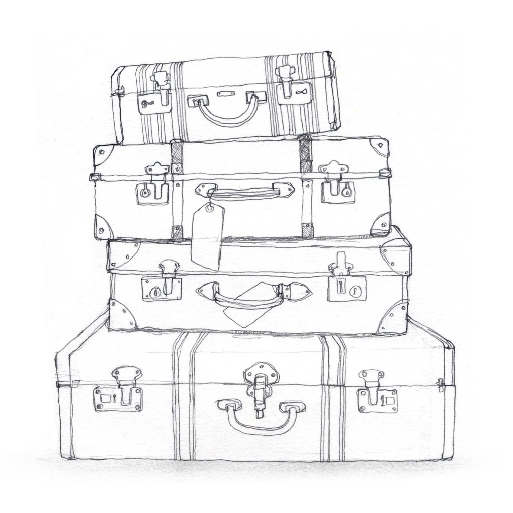 Open Suitcase Drawing At Getdrawings Com - Auto Electrical Wiring Diagram