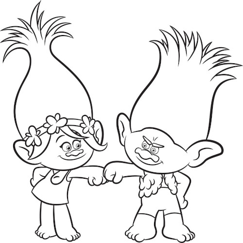 Trolls World Tour Colouring & Activity Pages You Can Print