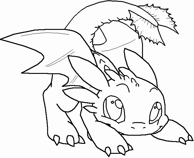 Light Fury Coloring Pages Coloring Home
