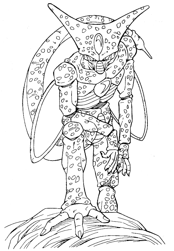Android Cell Coloring Page - Coloring Pages For All Ages
