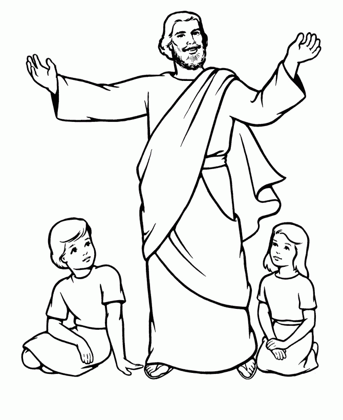 Printable Jesus Coloring Pages | Coloring Me