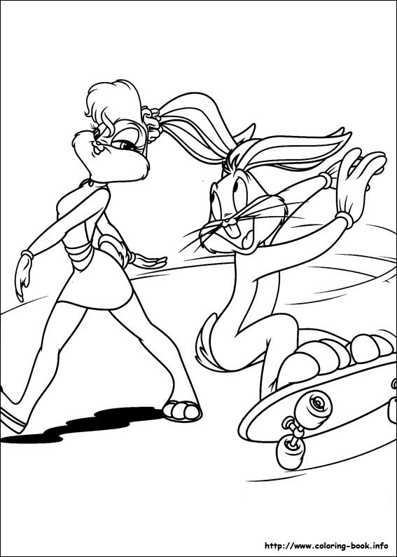 Bugs Bunny coloring pages on Coloring-Book.info