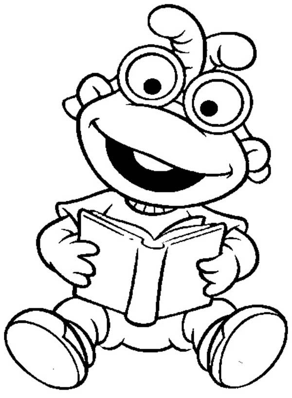 Muppet Babies Learn to Read Coloring Pages: Muppet Babies Learn to ...