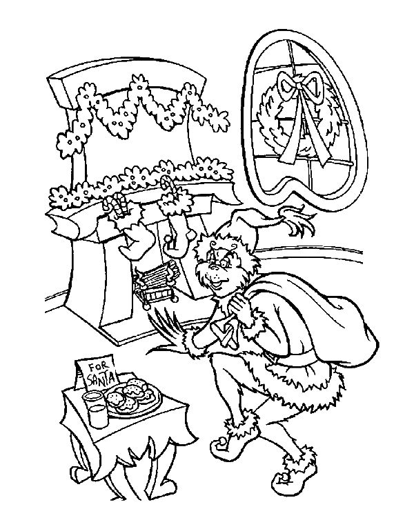 grinch coloring pages pictures coloring mr grinch coloring