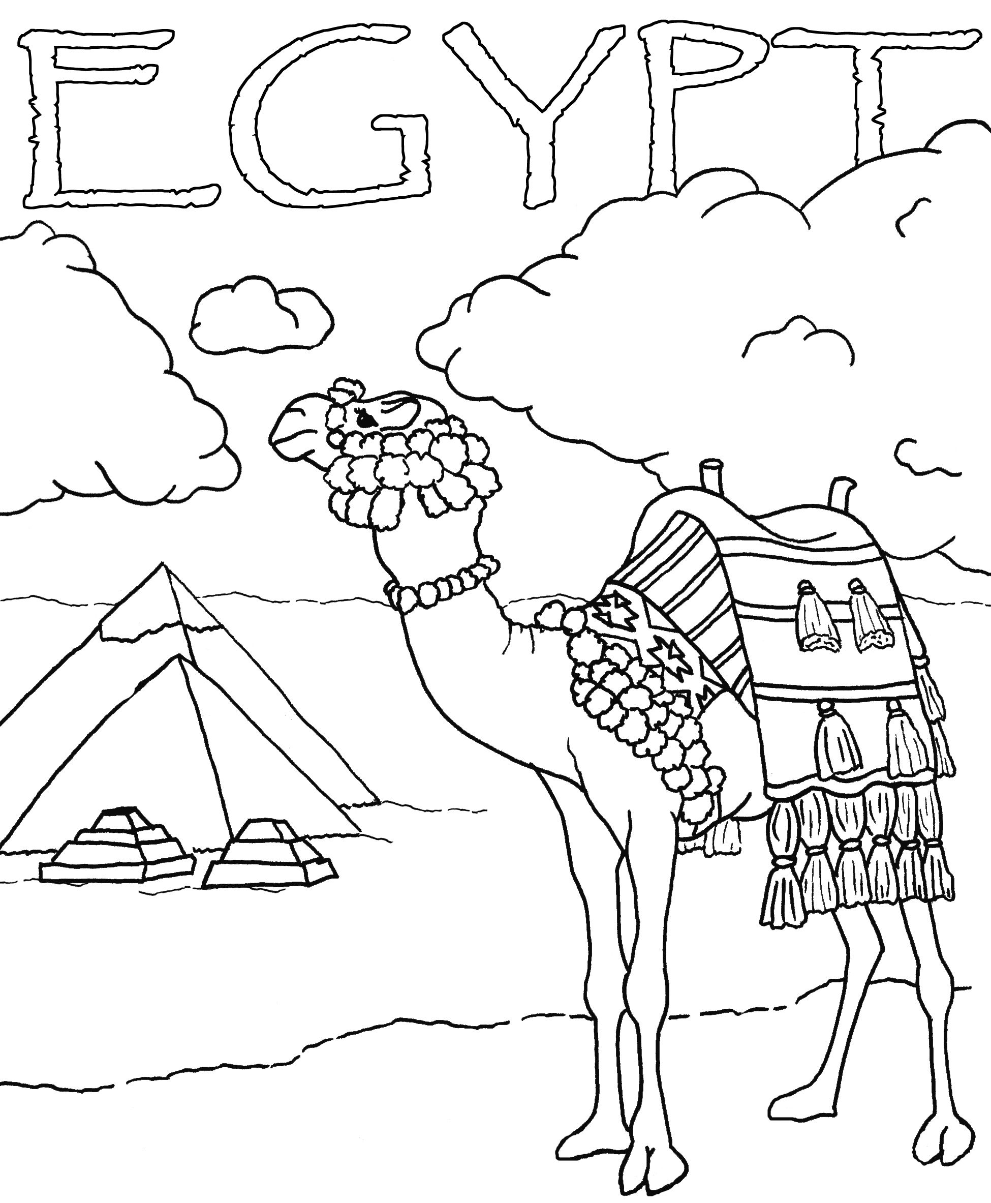 Ancient Egypt Coloring Pages Pdf Fish ...golfrealestateonline.com