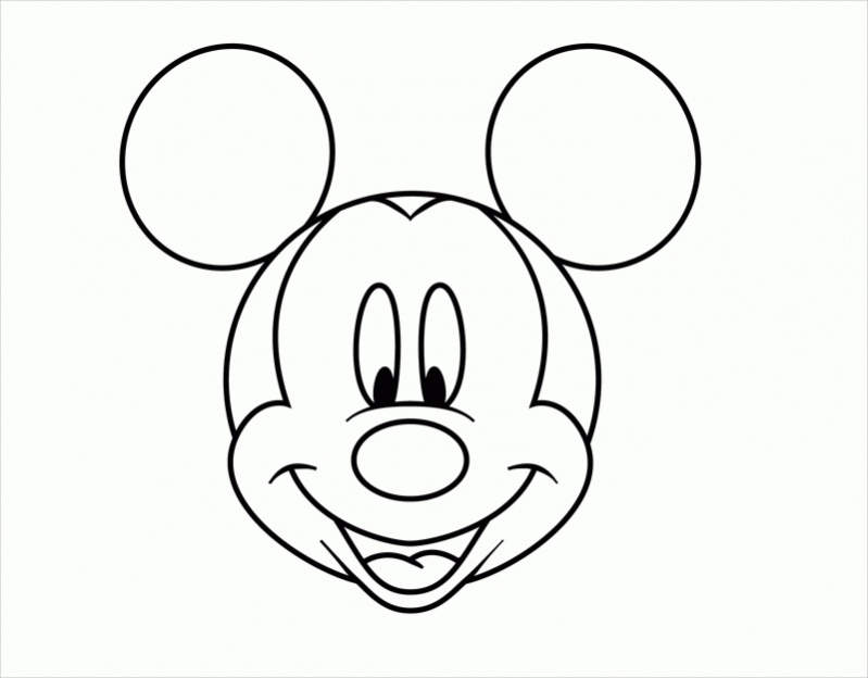 33 Mickey Mouse Colouring Sheet - Free Printable Coloring Pages