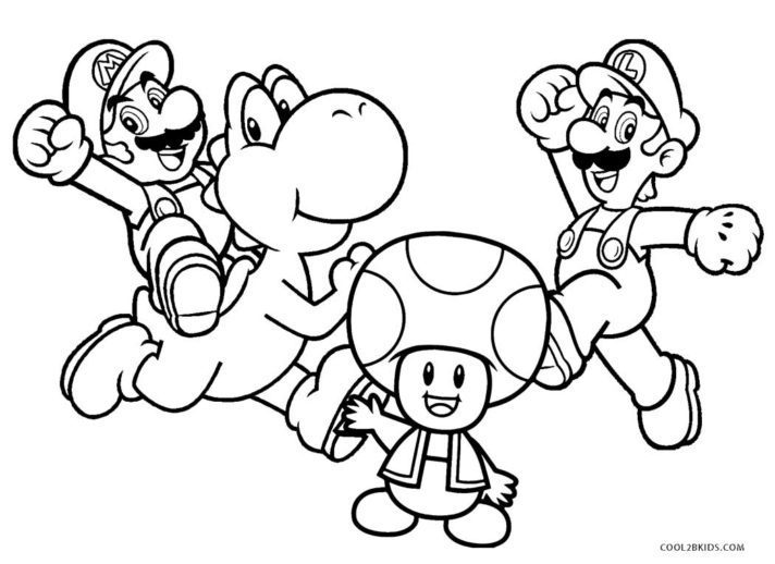 Super Mario Odyssey Coloring Pages Pictures - Whitesbelfast