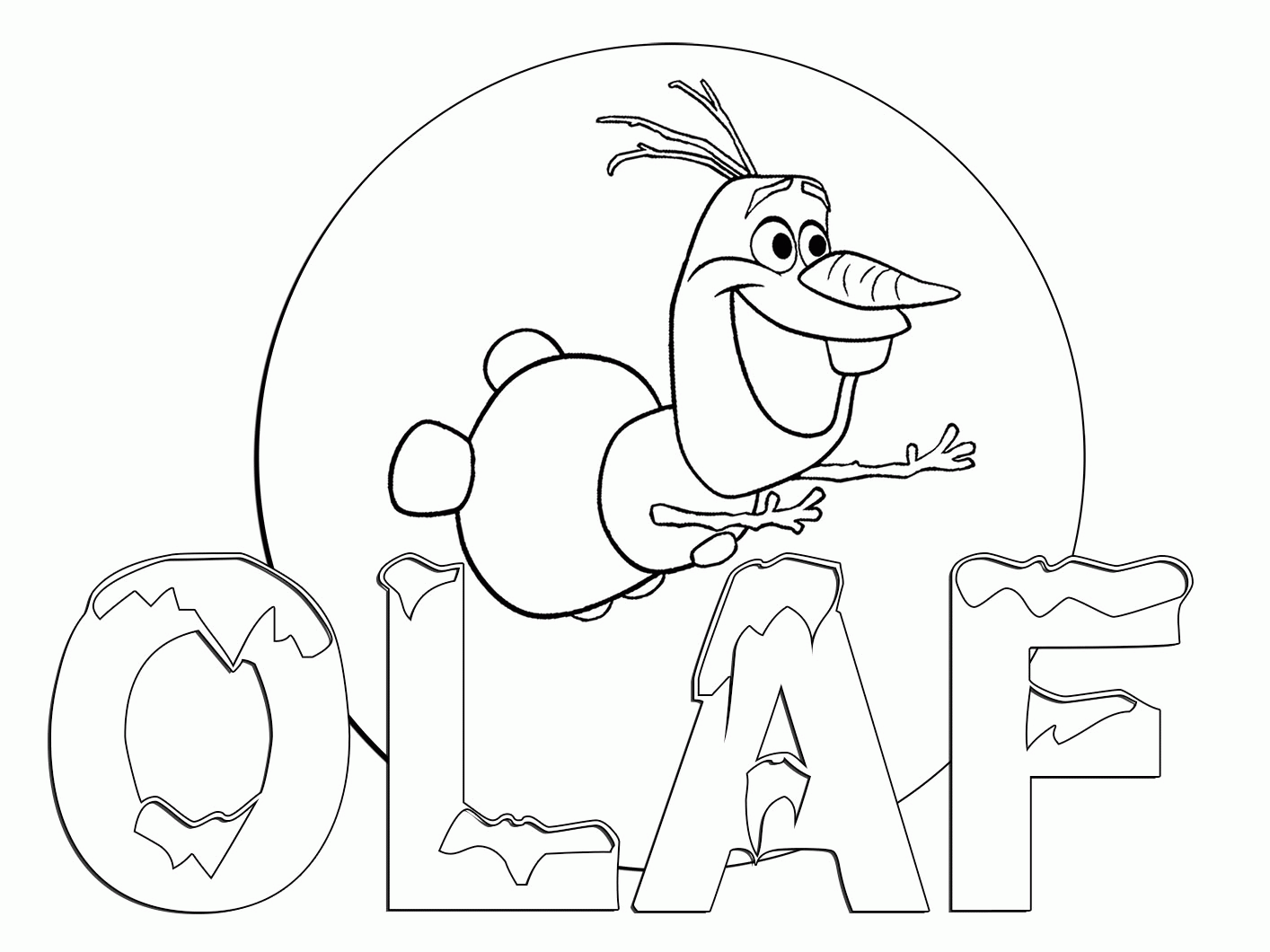 Frozen Coloring Pages | Frozen Coloring book - Coloring Point ...