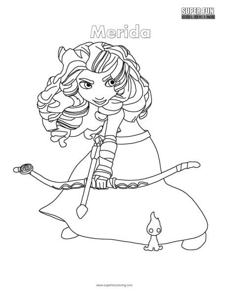 Merida Coloring Pages Coloring Home