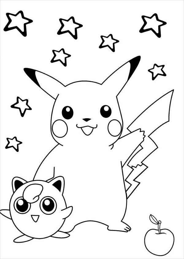 11+ Pokemon Coloring Pages - JPG, PSD, AI Illustrator Download