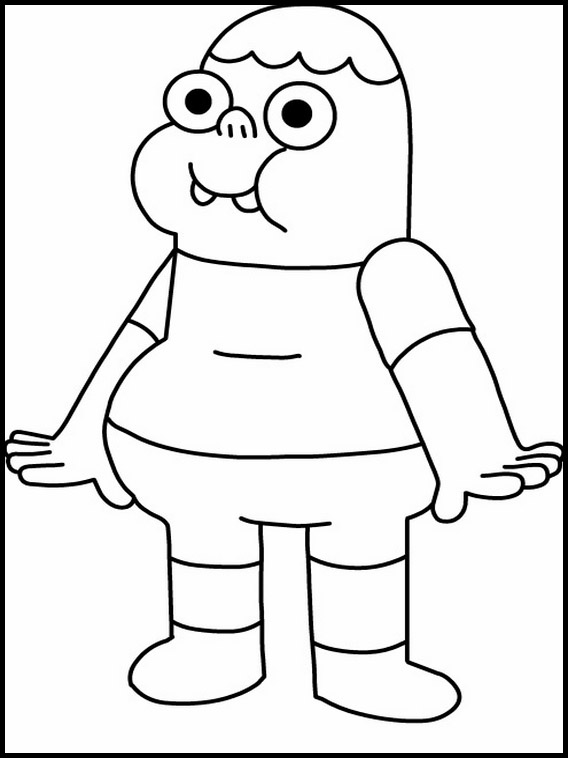 Clarence Coloring Pages 9