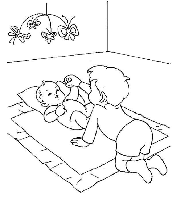 Pin on Baby Coloring Pages
