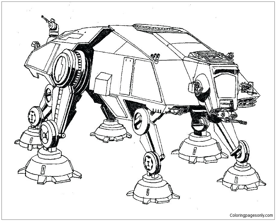 Star Wars Ships 1 Coloring Pages - Cartoons Coloring Pages - Coloring Pages  For Kids And Adults