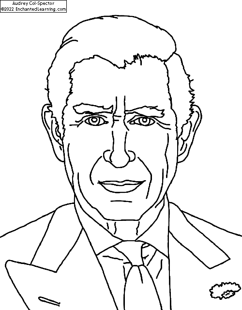 King Charles III Coloring Page - Enchanted Learning