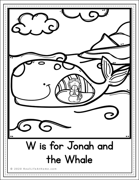 Catholic Coloring Pages Set for U – Z (72 Coloring Pages)