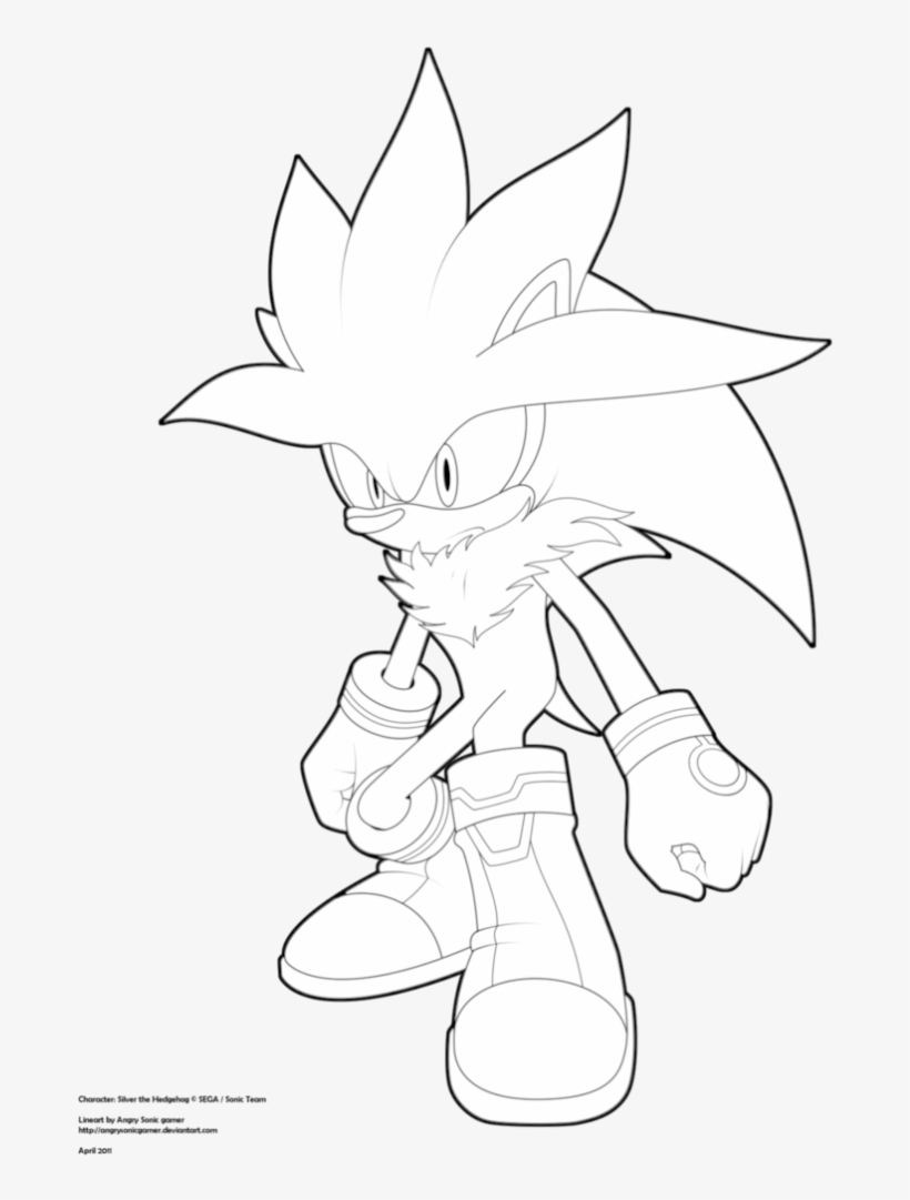 Silver Sonic Coloring Pages - Coloring Home