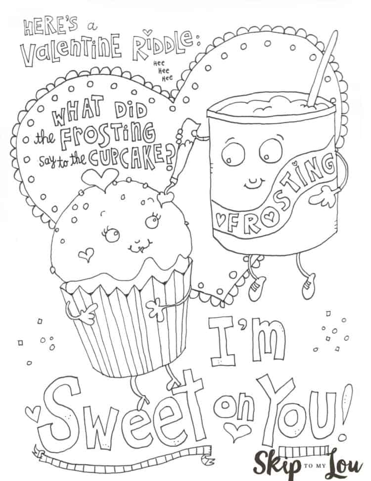 Adorable Free Heart Coloring Pages | Skip To My Lou