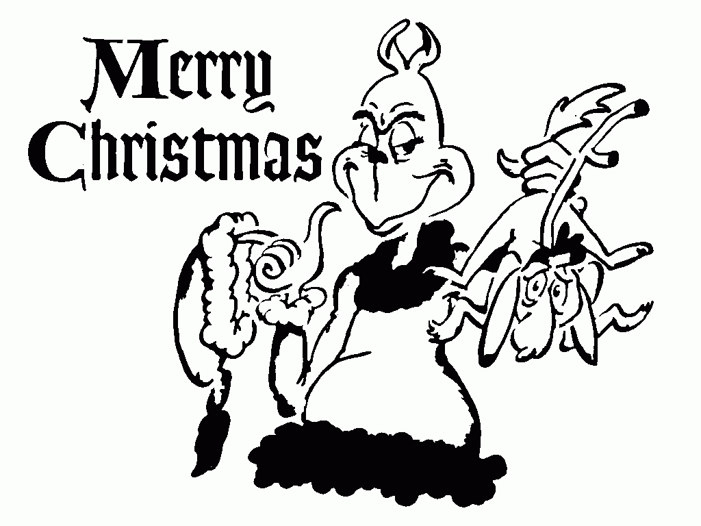 Valentine Holiday Coloring Pages Grinch Whoville - Colorine.net ...