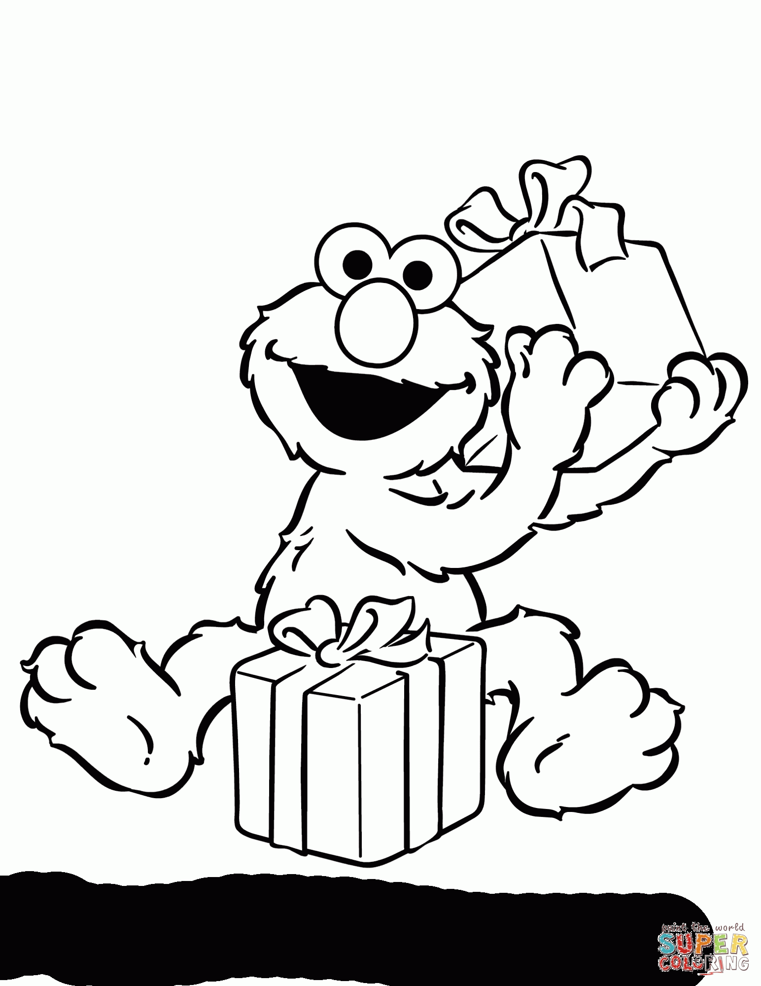 Related Elmo Coloring Pages item-13360, Elmo Coloring Pages Elmo ...