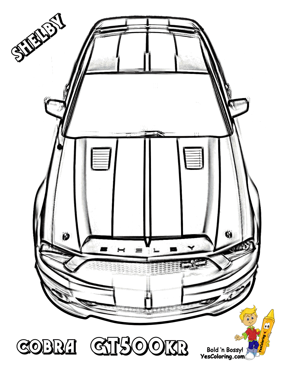 Ford coloring pages for kids!