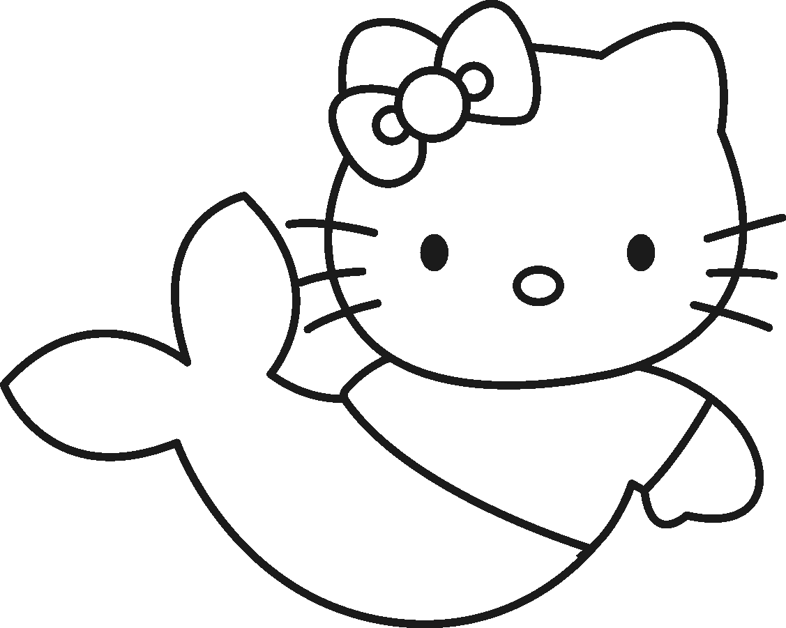 Baby Mermaid Coloring Pages