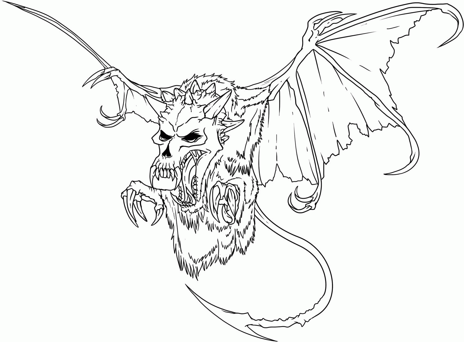 Some Amazing Evil Coloring Pages