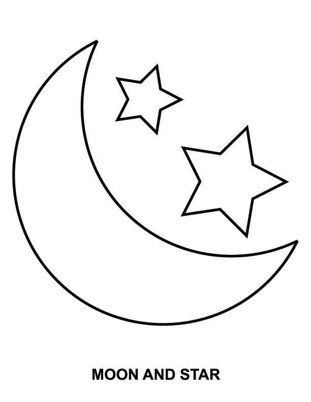 Star Coloring Pages and Book | UniqueColoringPages