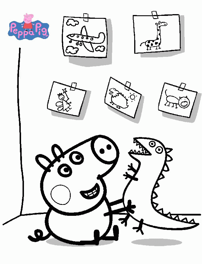 Amazing of Peppa Pig Have Peppa Pig Coloring Pages #929