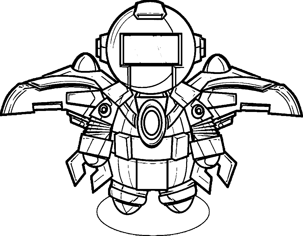 Download Coloring Pages Robot - Coloring Home