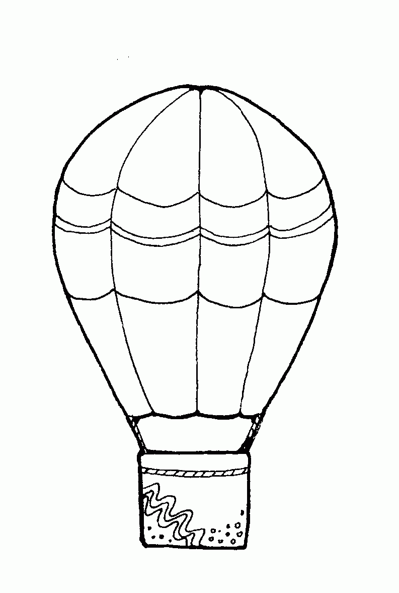 Download Hot Air Balloons Coloring Page - Coloring Home