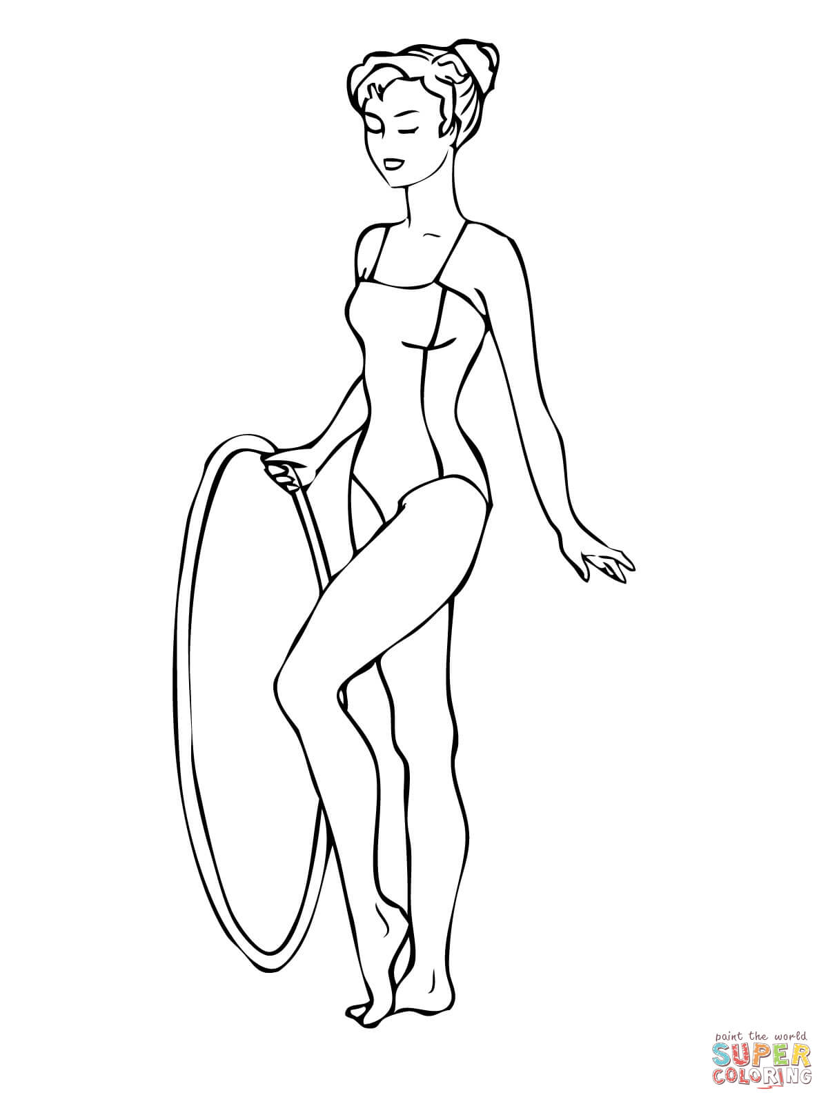 Gymnastics coloring pages | Free Coloring Pages