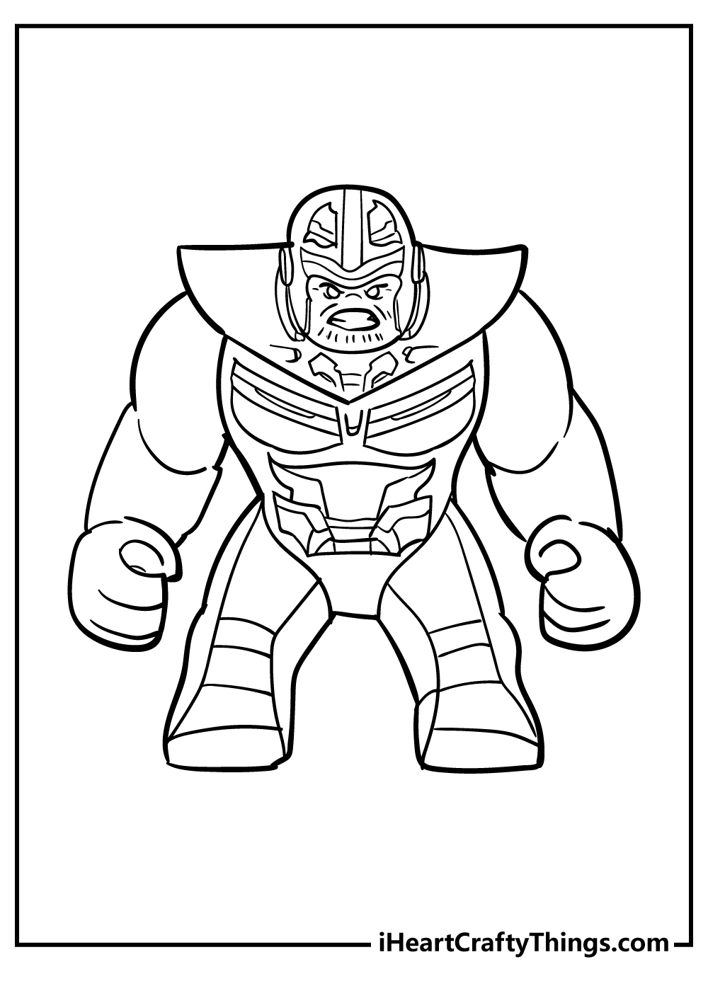 Printable Lego Avengers Coloring Pages (Updated 2022)