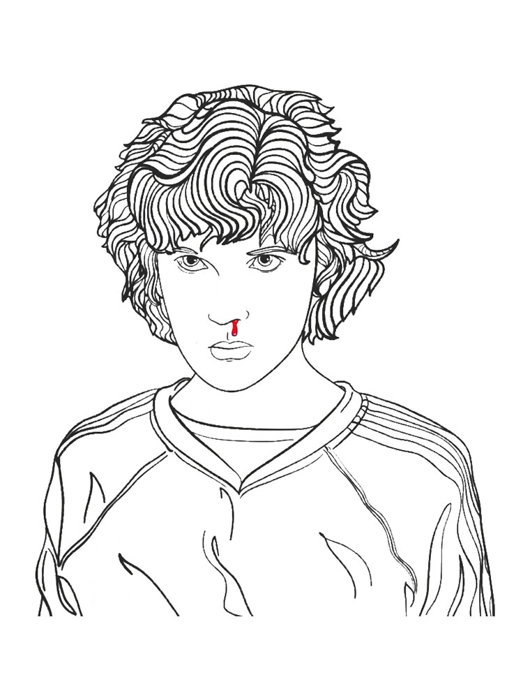 Stranger Things coloring pages. Free Printable Stranger Things coloring  pages.