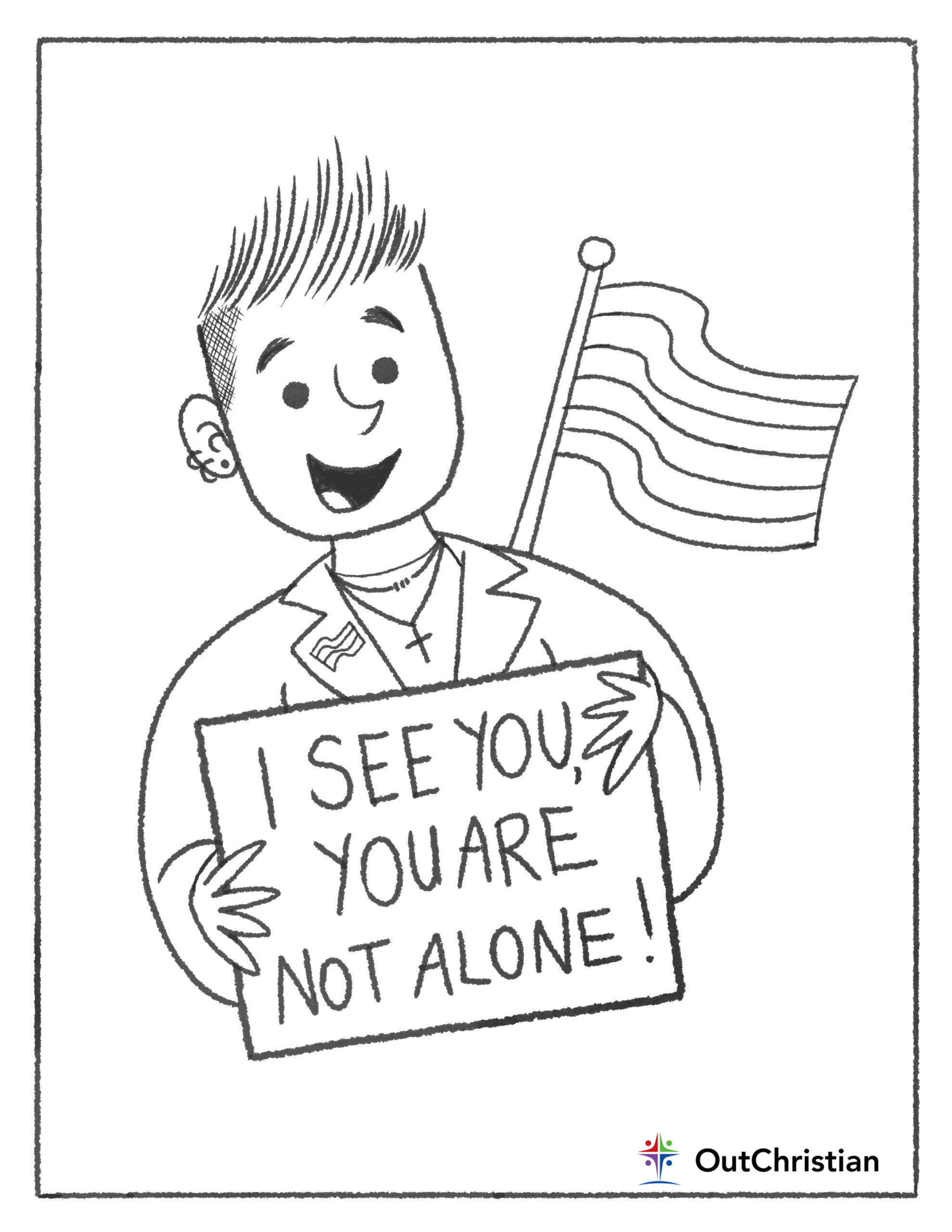 Have Some Fun With These LGBTQ Christian Coloring Pages - OutChristian