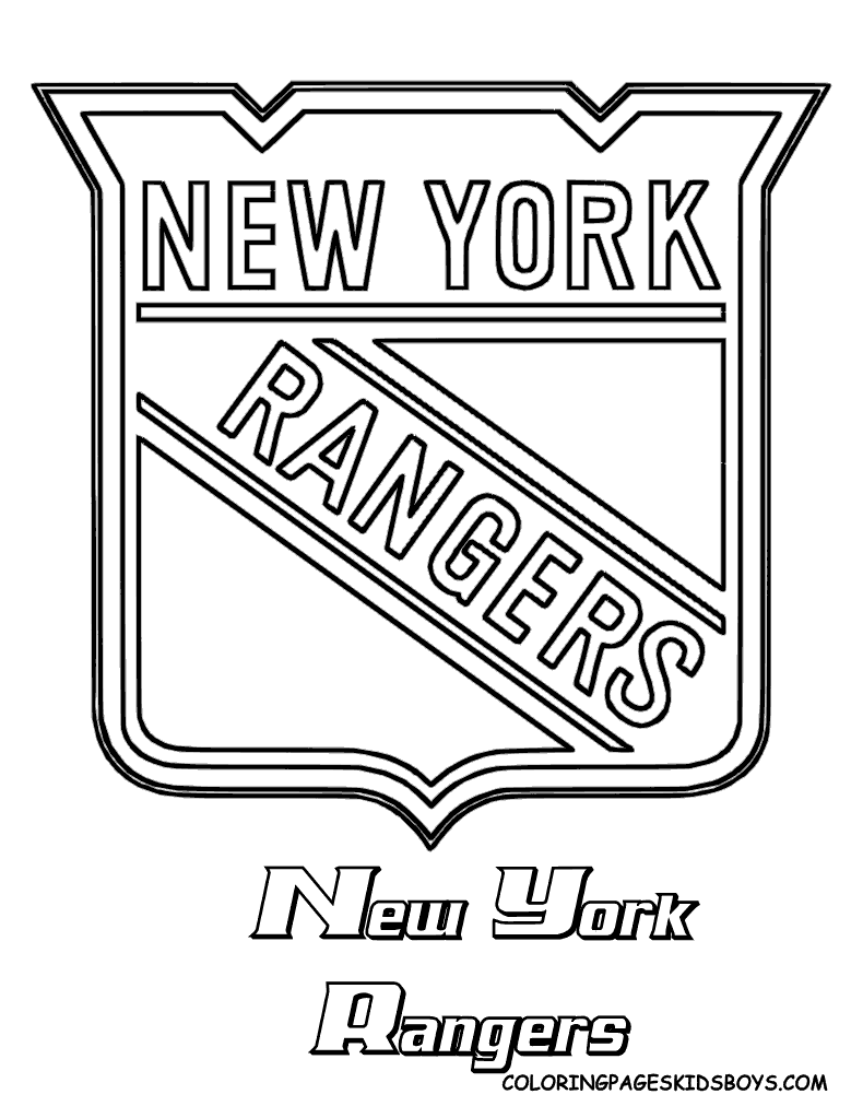 new york rangers logo related keywords suggestions new york coloring home