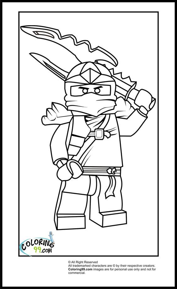 Lego Ninjago Coloring Pages - Free Printable Pictures Coloring ...