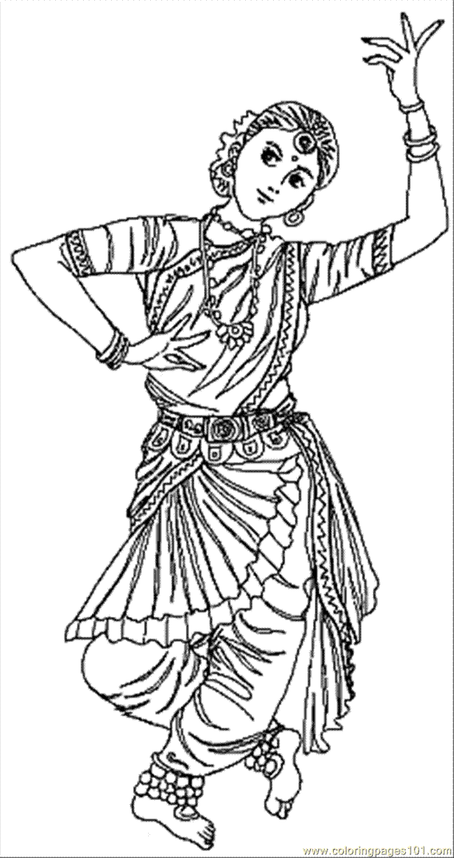Indian Children Coloring Pages - Coloring Home
