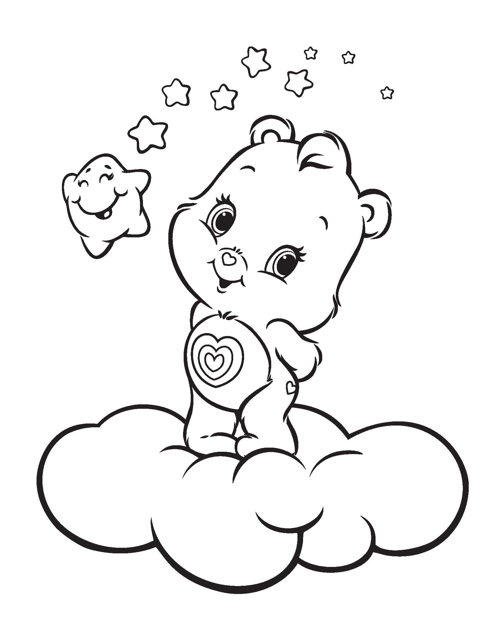Three Little Bears Coloring Pages Free Download - Coloring Home