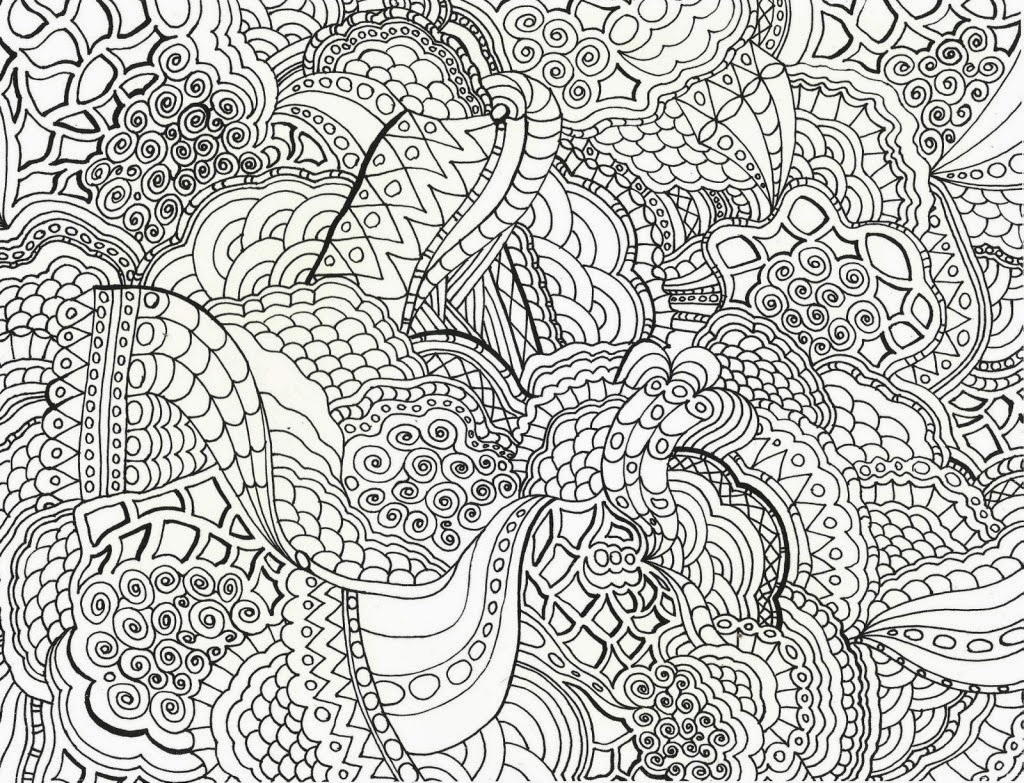 Intricate Coloring Pages Free Printable - Coloring Home