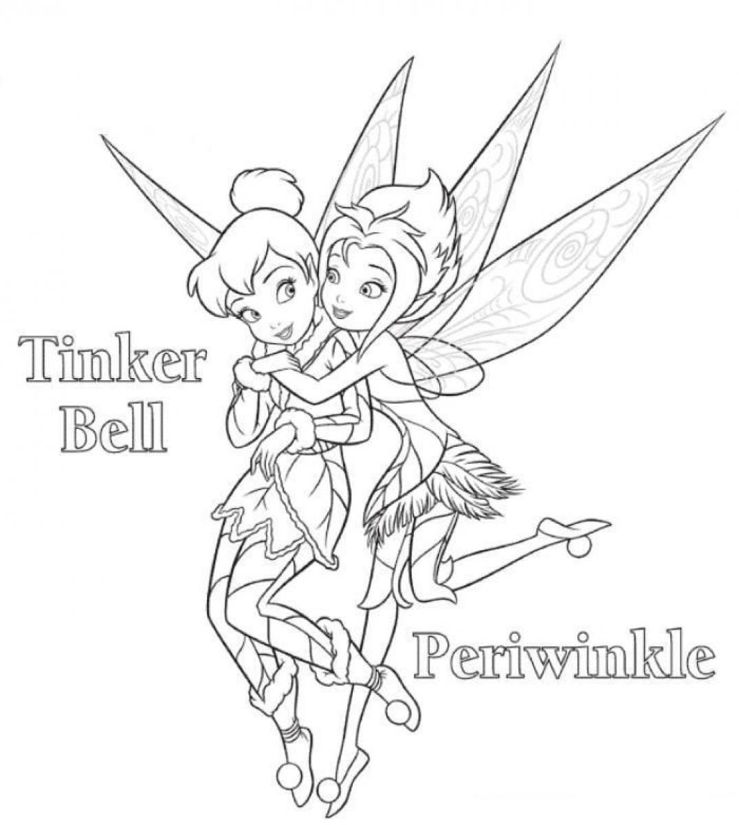 10 Pics of Tinkerbell And Fairies Coloring Pages - Free Printable ...