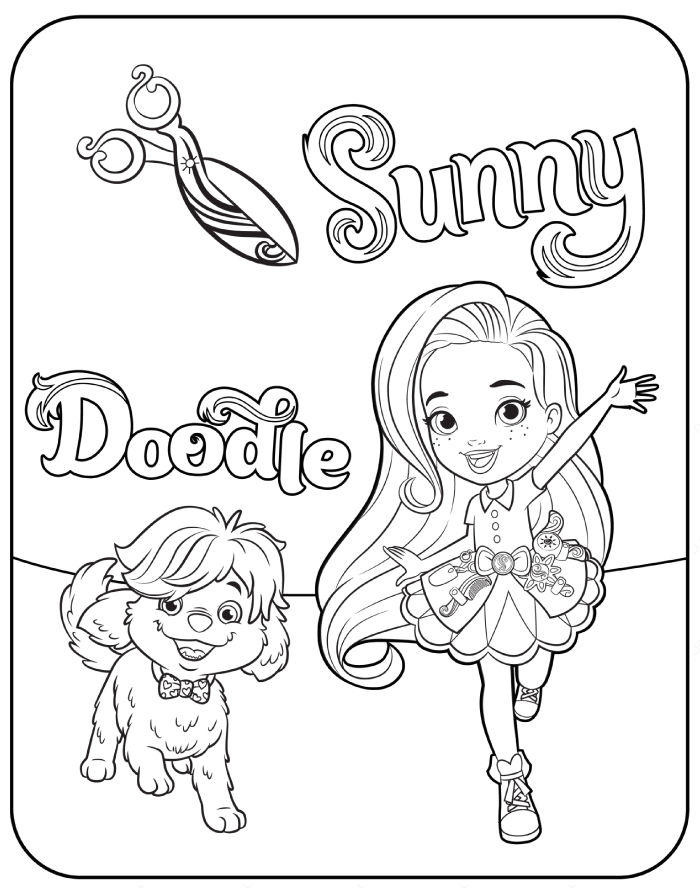 Free Printable Sunny Day Coloring Pages #rox #blair #sunny ...