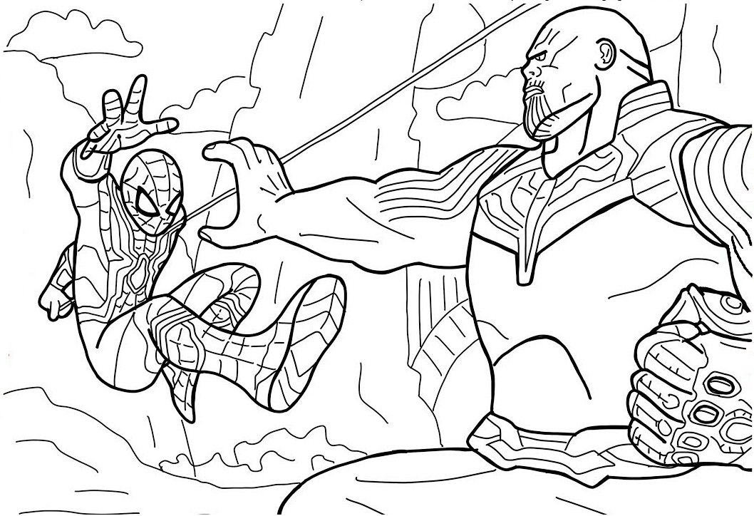Infinity war Coloring Pages - Free Printable Coloring Pages ...
