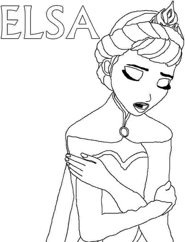 queen elsa and princess anna coloring pages 47 anna from frozen ...