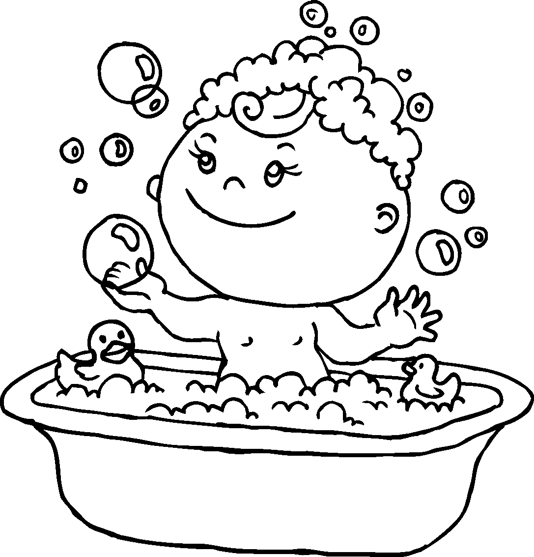 Rubber Duck Coloring Pages - Best Coloring Pages For Kids