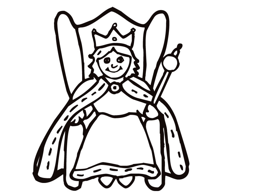 Queen Coloring Pages Pictures - Whitesbelfast.com