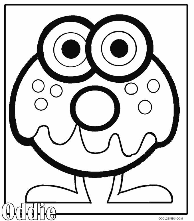 Moshi Monsters Printable - Coloring Pages for Kids and for Adults