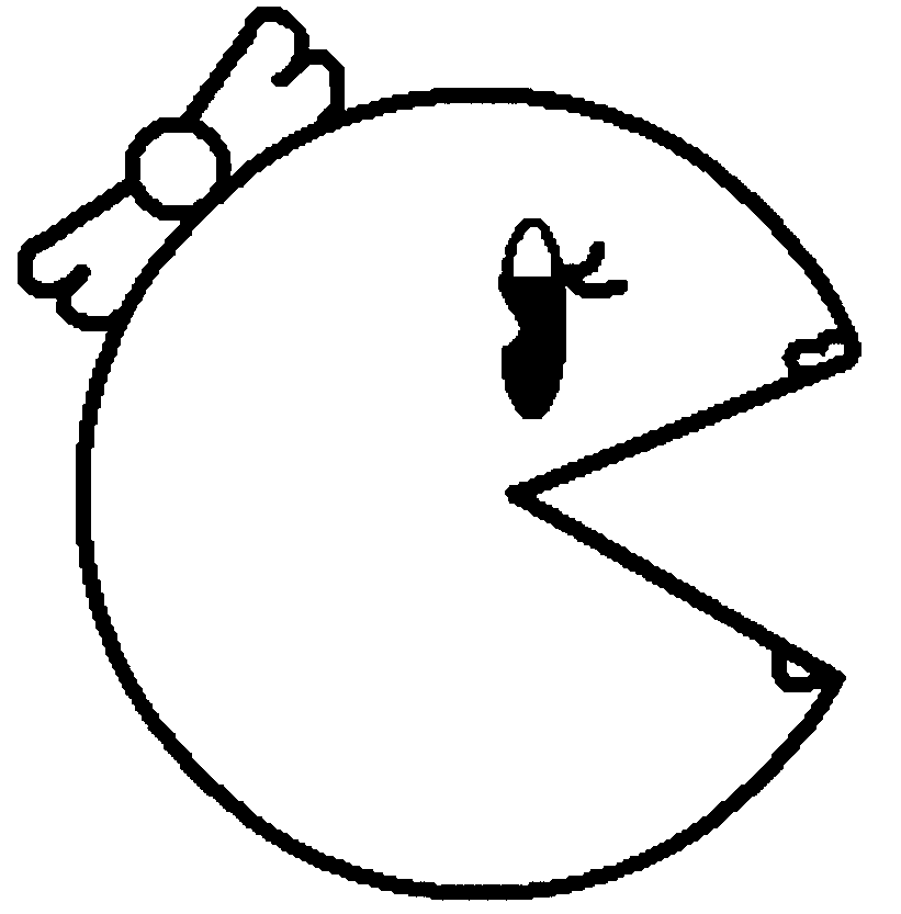 Classic Pac Man Coloring Pages - Coloring Pages For All Ages
